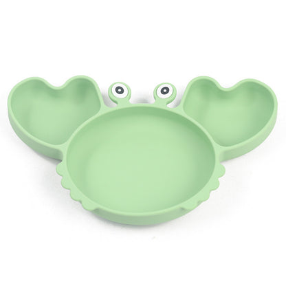 Cute Crab Food Plates for Babies and Kids