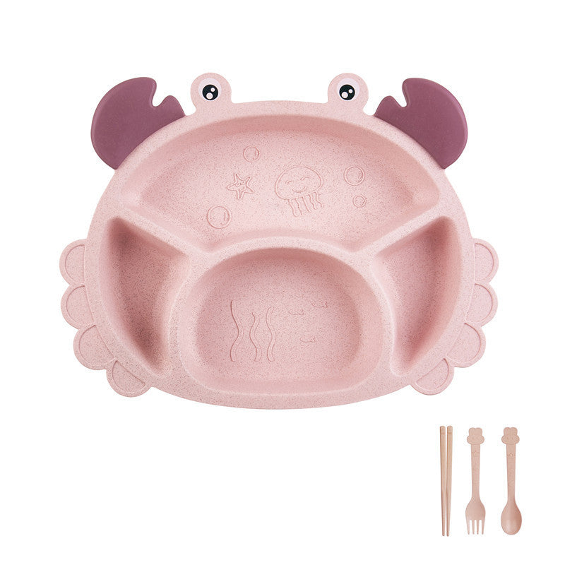 Cute Crab Set Food for Babies and Kids