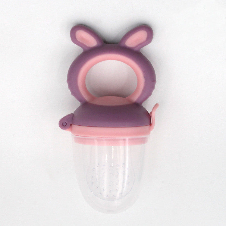 Baby Pacifier Fruit Silicone Feeder