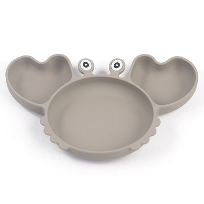 Cute Crab Food Plates for Babies and Kids