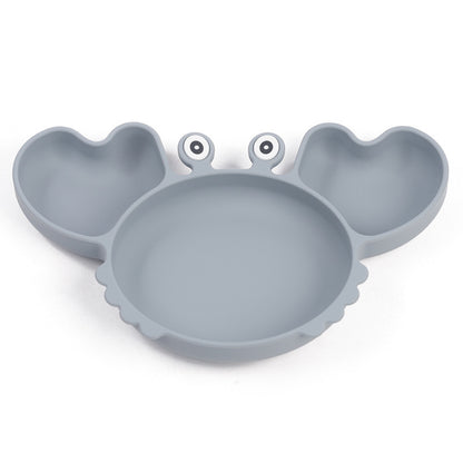 Cute Crab Food Plates for Babies and Kids