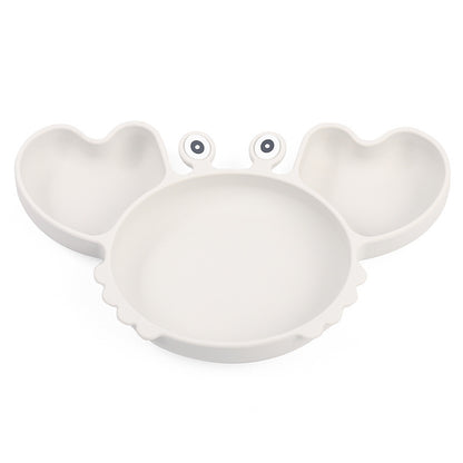 Cute Crab Food Plates for Babies and Kids