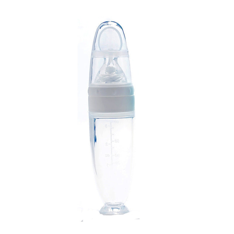 Baby Feeding Bottle with Spoon