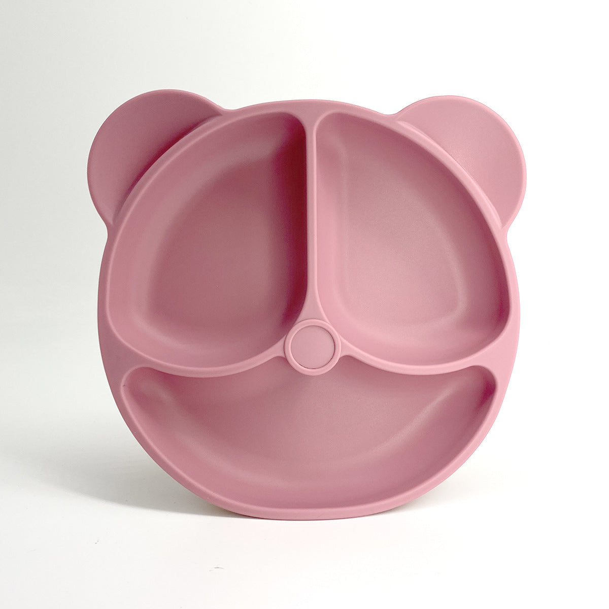 Baby Safe Silicone Dining Bear Plate