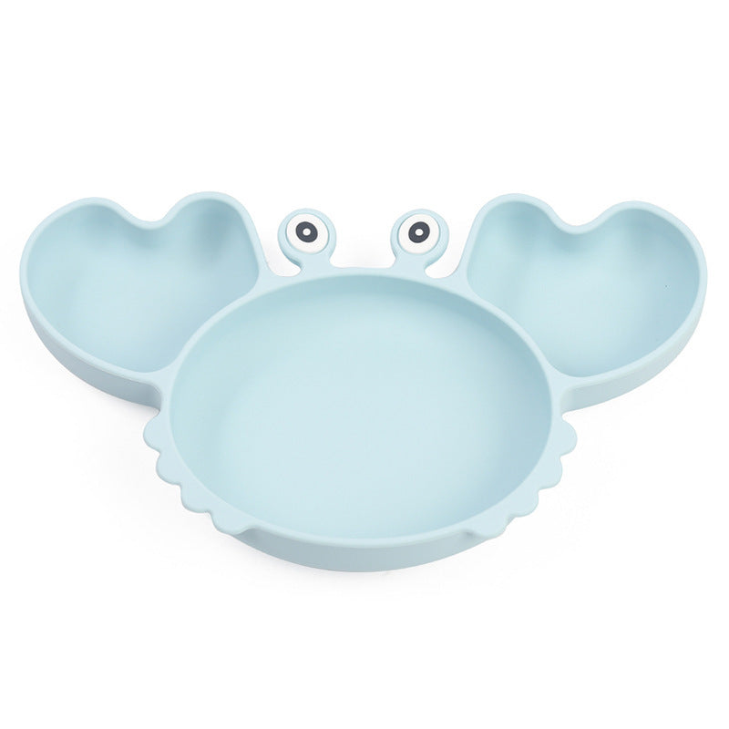 Cute Crab Food Plates for Babies and Kids